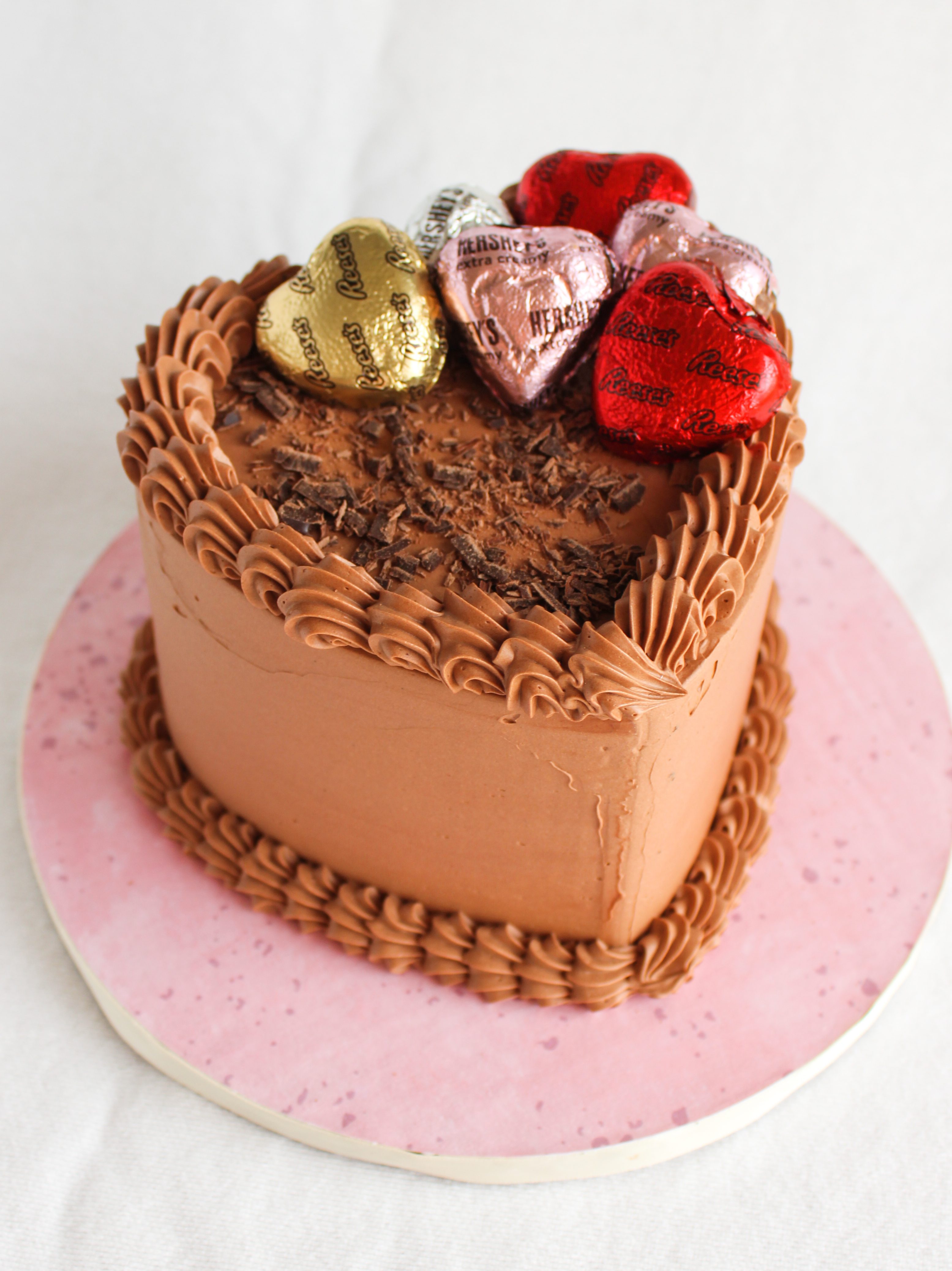 Chocoalte Heart Cakes