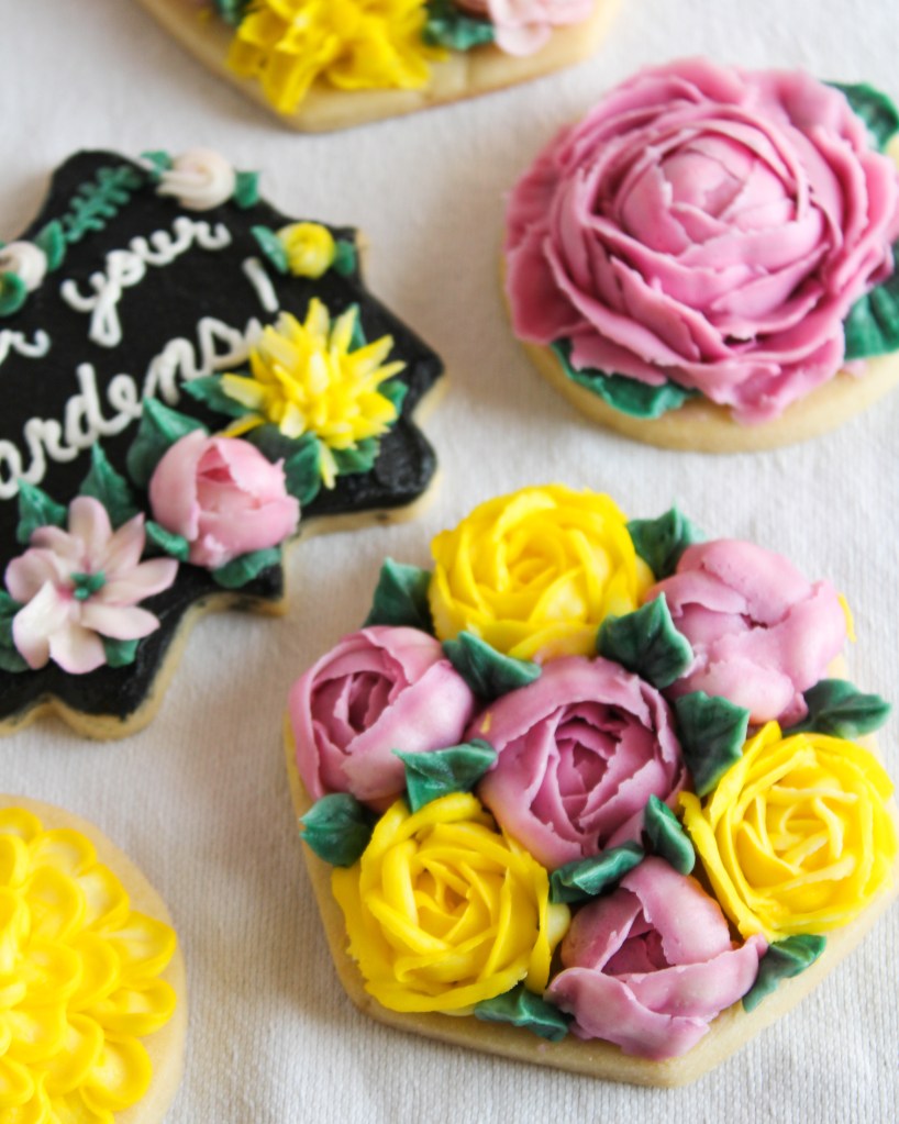 Buttercream Decorated Sugar Cookies