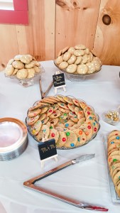 m&m cookies